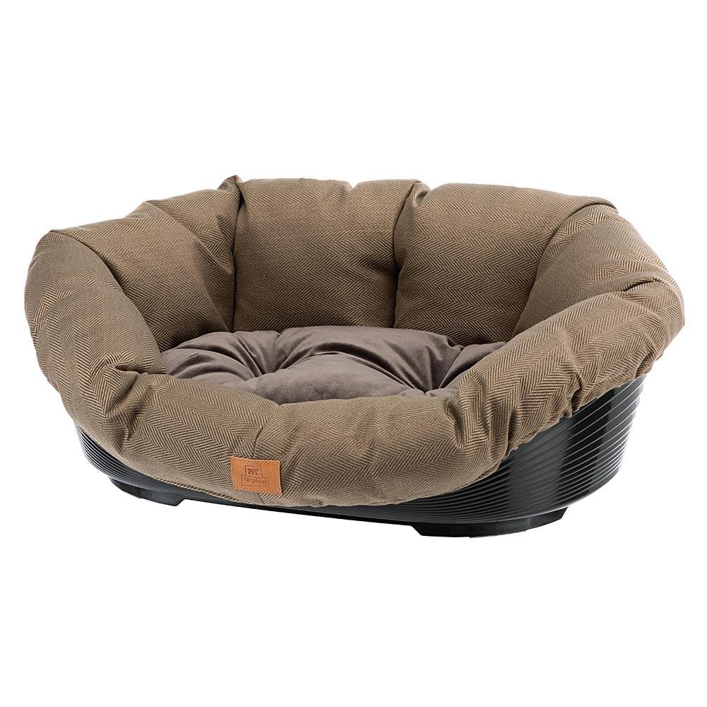 Cat Kennels And Beds |  Sofa' Tweed Cat Kennels And Beds 0019_Brown