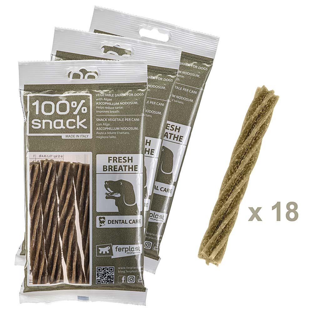 Dog Dental Snacks |  100% Snack Sticks – Fusilli Ascophillum Dog Dental Snacks Dog Dental Snacks