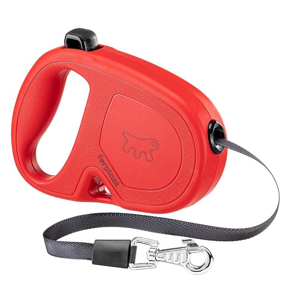 Dog Leads And Collars |  Flippy One Tape Dog Leads And Collars 0007_Pink